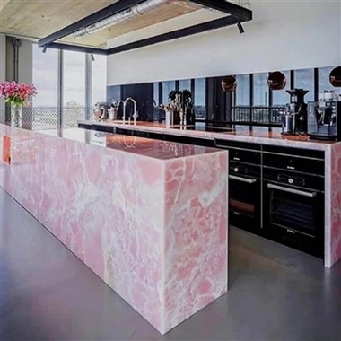 Spider roosad marmorplaadid